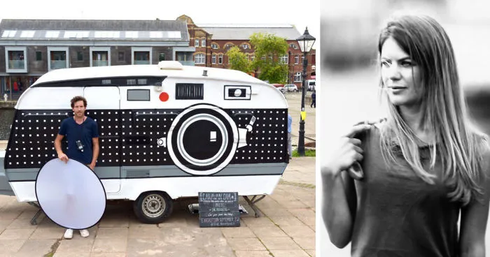 I Turned A $200 Camper Into A Giant Camera And Portable Darkroom