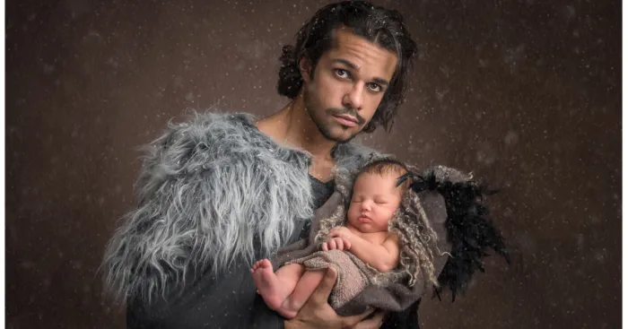 Game Of Thrones Inspired Newborn Photography Staring Jay Khan