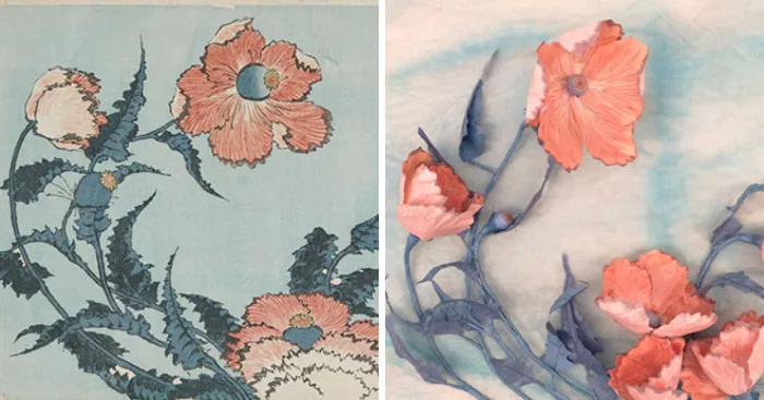 I Reimagine Famouse Floral Still Lifes In Paper Flowers