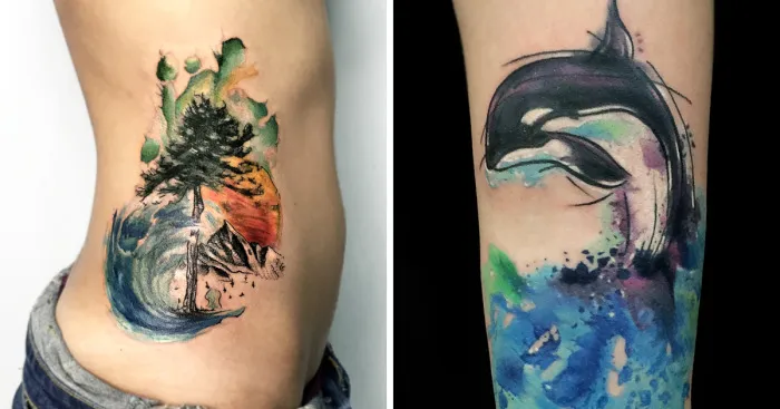 Nature Itself With All Of Its Colors By Turkish Tattoo Artist