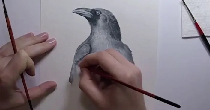 See How Watercolor Paintings Are Created In High-Speed Videos