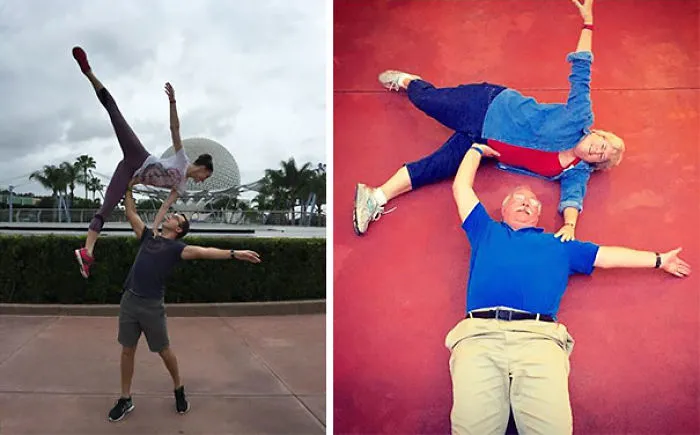 Mi amigo fue a Disney world y publicó esta foto, sus padres respondieron así