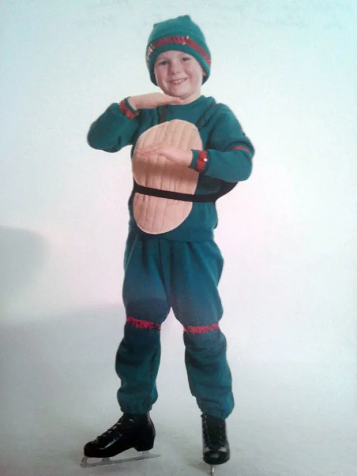 My Boyfriend In A Sequined Teenage Mutant Ninja Turtle Costume On Ice Skates
