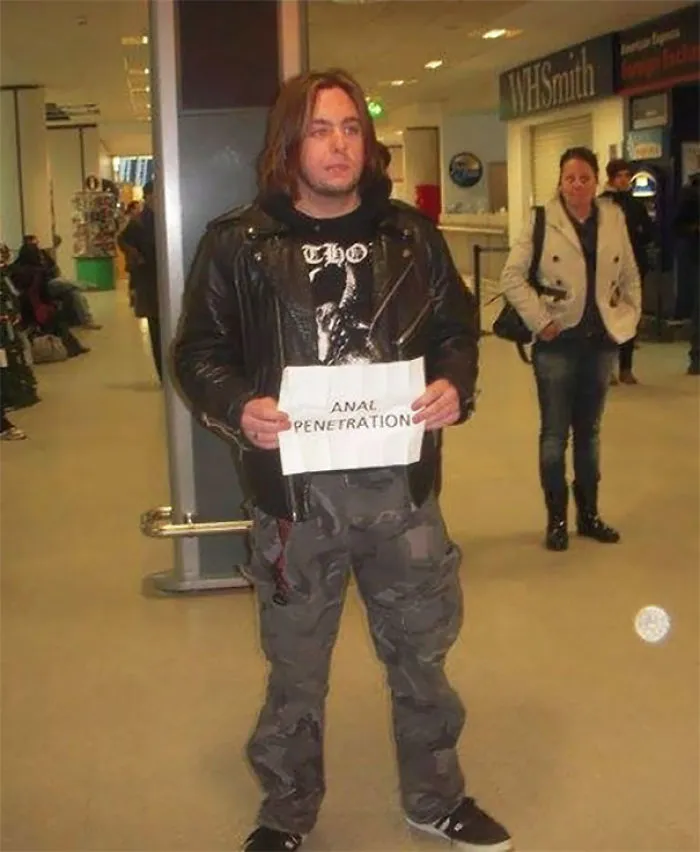 The Challenges Of Picking Up A Metalband From The Airport