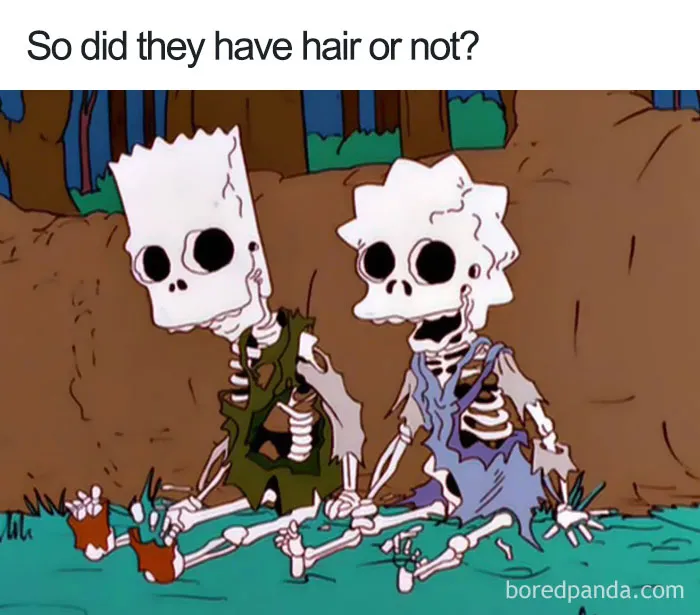 Hair-Shaped Skull