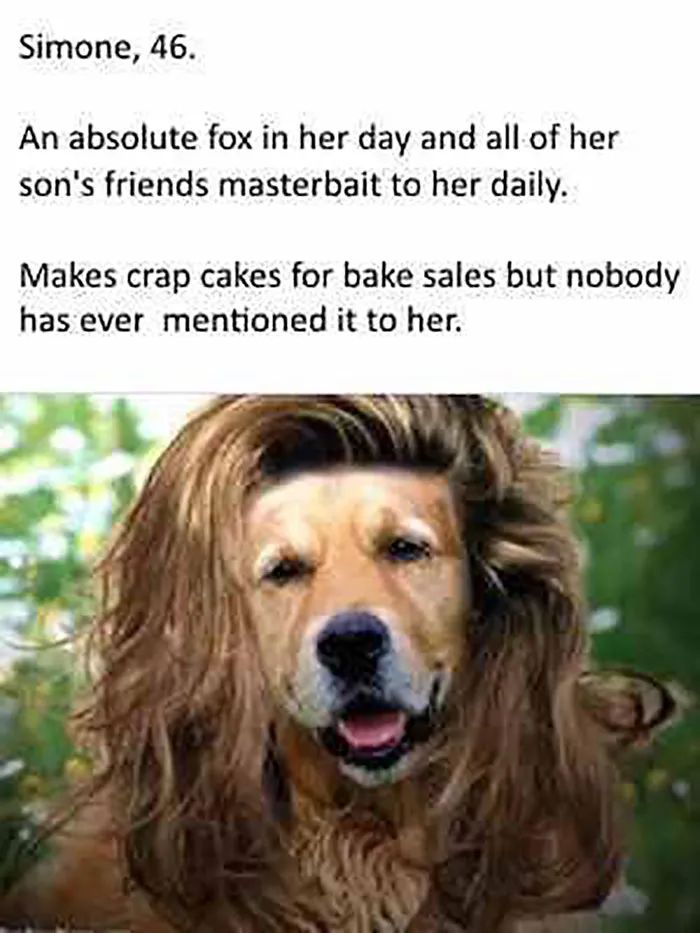 Funny Dog Bios