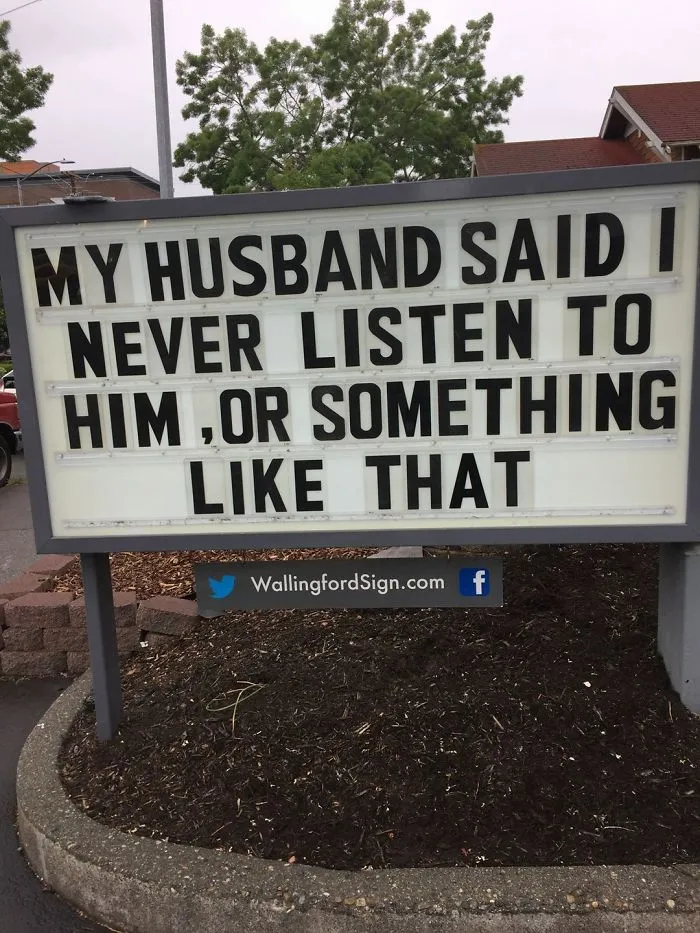 Local Gas Station Makes Whole Town Laugh Every Day With The Funniest Signs Ever