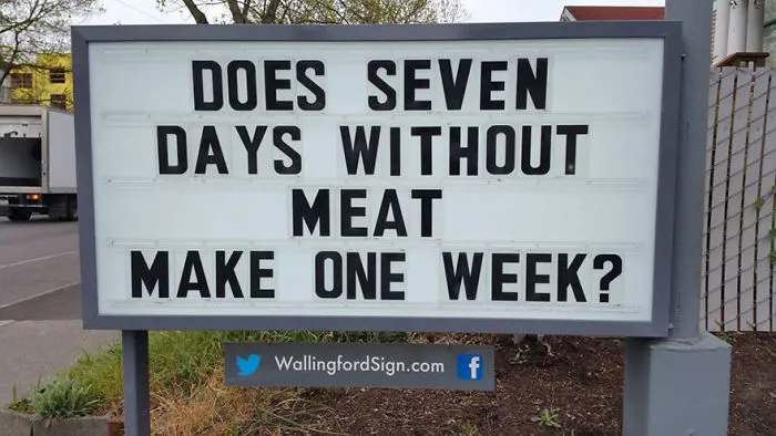 Local Gas Station Makes Whole Town Laugh Every Day With The Funniest Signs Ever