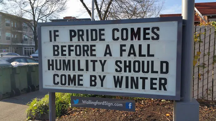 Local Gas Station Makes Whole Town Laugh Every Day With The Funniest Signs Ever