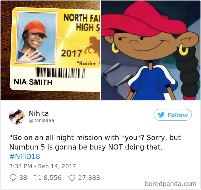 High School Let Seniors Wear Costumes For Their Student ID's And Their Pics Just Won The Internet