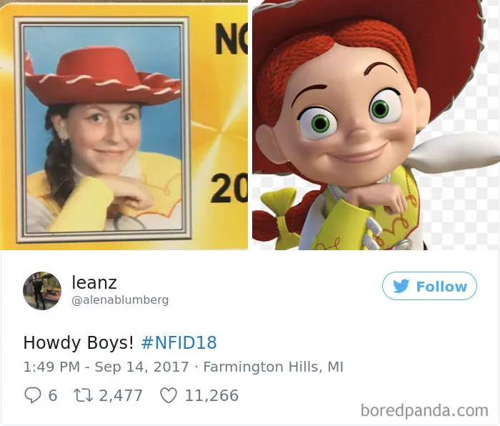 High School Let Seniors Wear Costumes For Their Student ID's And Their Pics Just Won The Internet