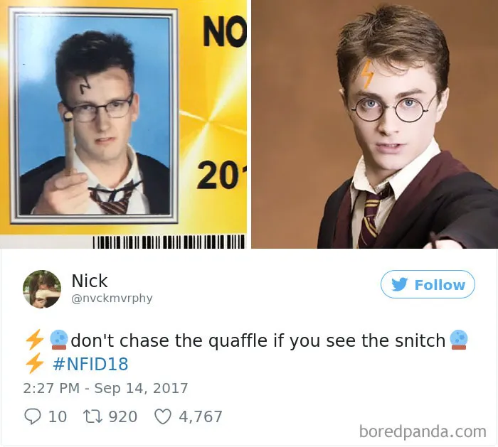 High School Let Seniors Wear Costumes For Their Student ID's And Their Pics Just Won The Internet