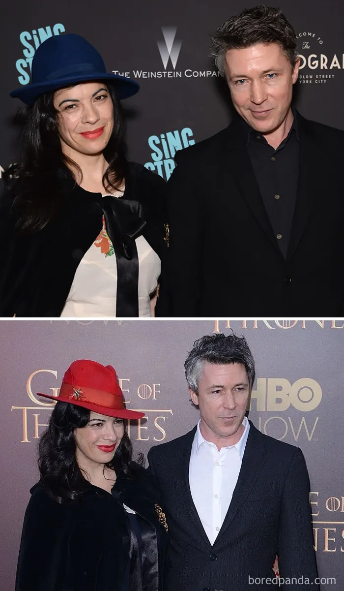 Aidan Gillen (Petyr Baelish) Y La Cantante Camille O'Sullivan