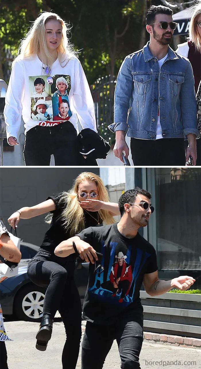 Sophie Turner (Sansa Stark) Y El Cantante Joe Jonas