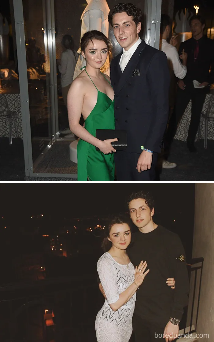 Maisie Williams (Arya Stark) Y Ollie Jackson