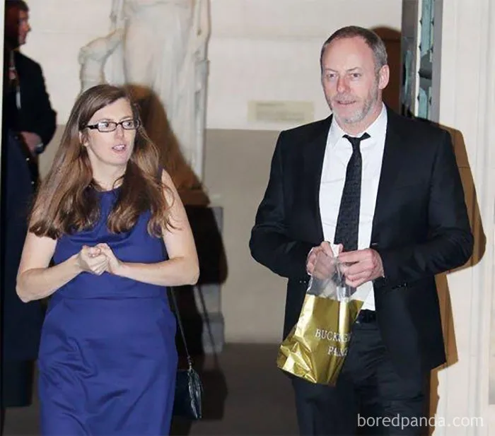 Liam Cunningham (Davos Seaworth) Con Su Esposa Colette Cunningham