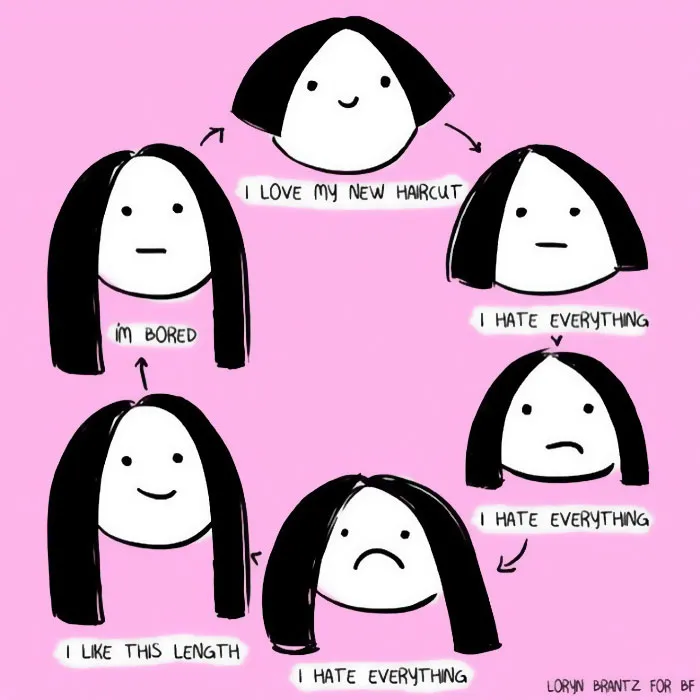 50 Women's Hair Problems That Men Will Not Understand