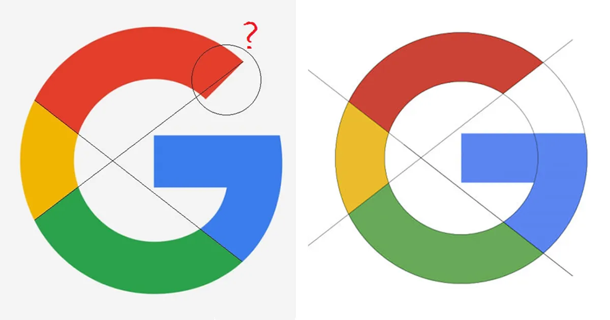 Publican los "fallos" de diseño de Google, pero hay una buena razón detrás de ellos