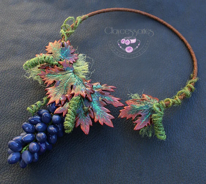 I Use Polymer Clay To Create Autumn-Inspired Jewellery