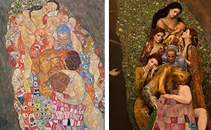Gustav Klimt’s Paintings Get Recreated With Real-Life Models, And The Result Is Amazing