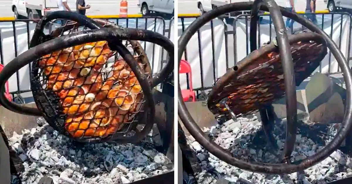 Gyroscopic Grill