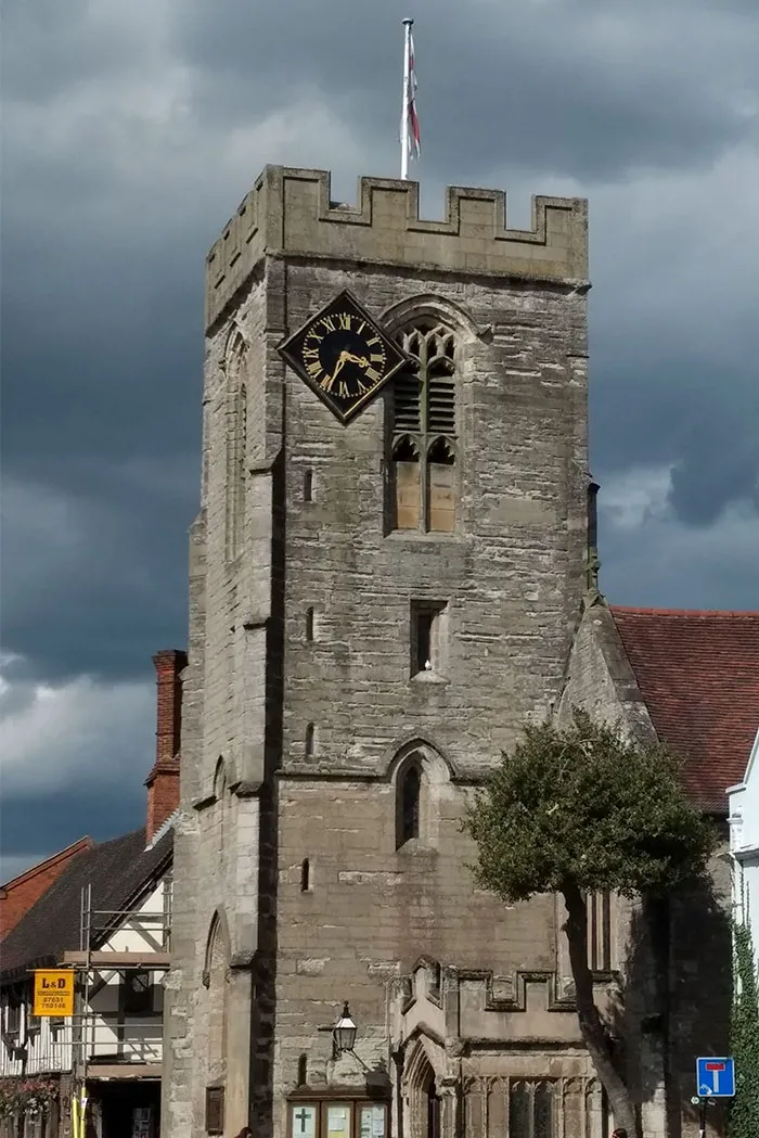 The Positioning Of This Clock On The Tower