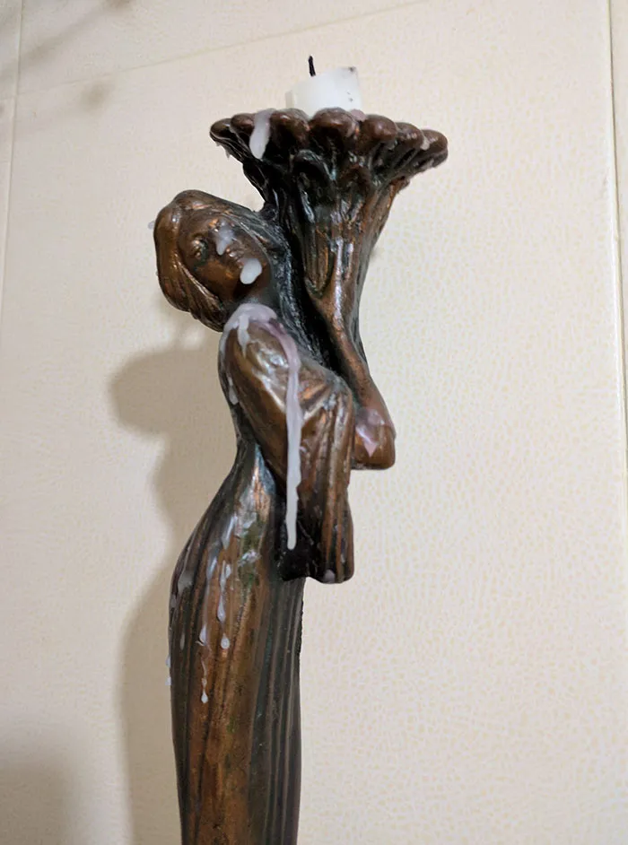 My Grandma's Candle Holder