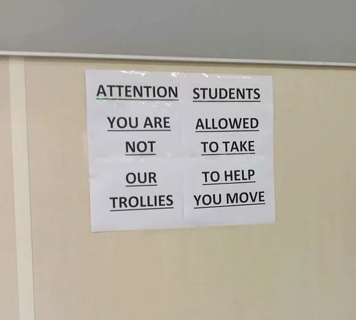 You Are Not Our Trollies