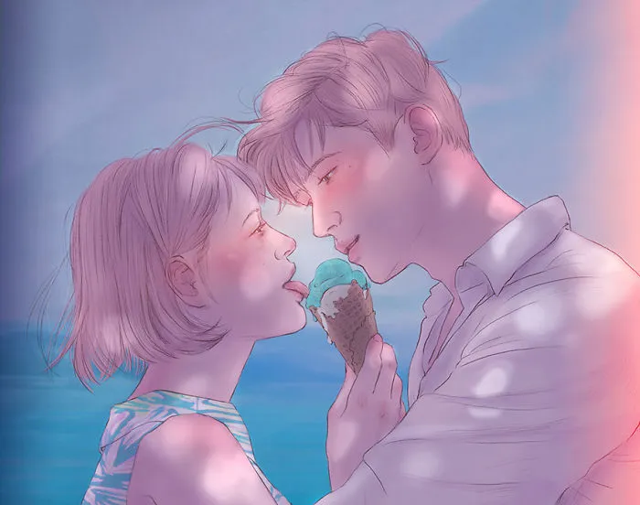 Sharing A Dessert