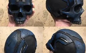 What Do You Think Of My New Captain America Skull!?