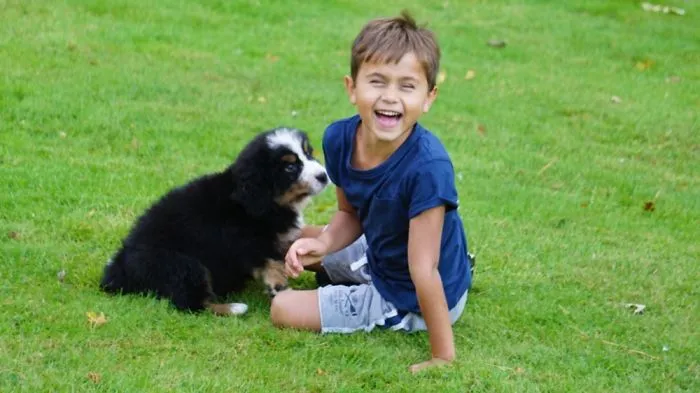 My Son Meeting Max For The First Time, Sadly Max Passed On 9 Days Later 😪