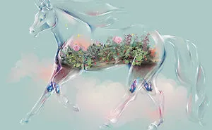 I Draw Animals As Beautiful Glass Terrariums