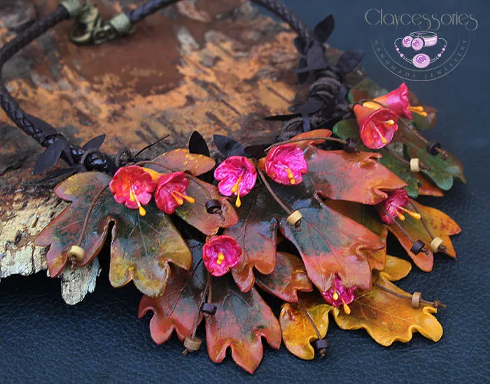 I Use Polymer Clay To Create Autumn-Inspired Jewellery