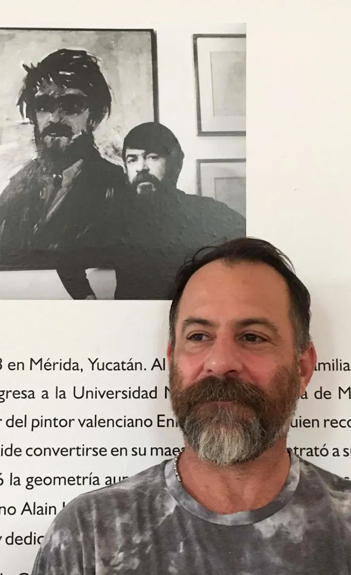 Me And Mexican Artist Juan Garcìa Ponce