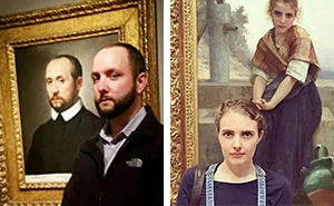 29 Times People Accidentally Found Their Doppelgängers In Museums And Couldn't Believe Their Eyes