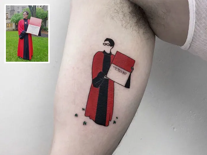 Artist Turns Your Most Nostalgic Childhood Pics Into Stylish Tattoos So You Always Have Them On Your Skin