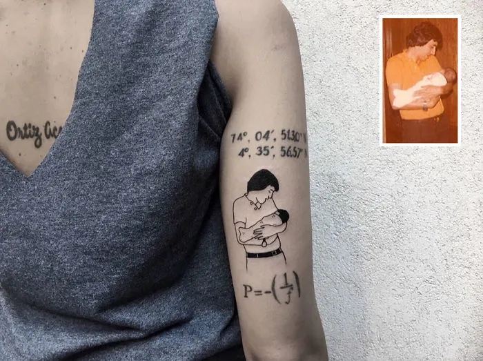 Artist Turns Your Most Nostalgic Childhood Pics Into Stylish Tattoos So You Always Have Them On Your Skin