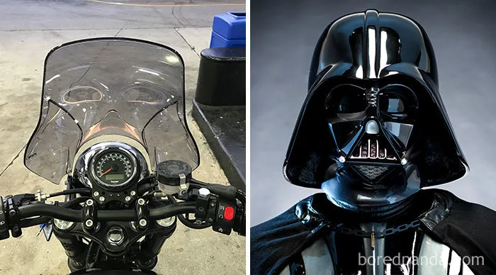 El alma de Darth Vader vive en mi parabrisas