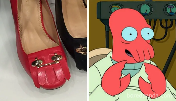 ¿Tacones? ¿Y por qué no Zoidberg?