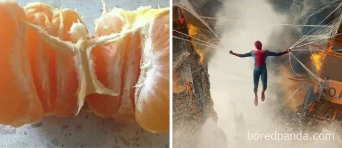 Es como Spiderman