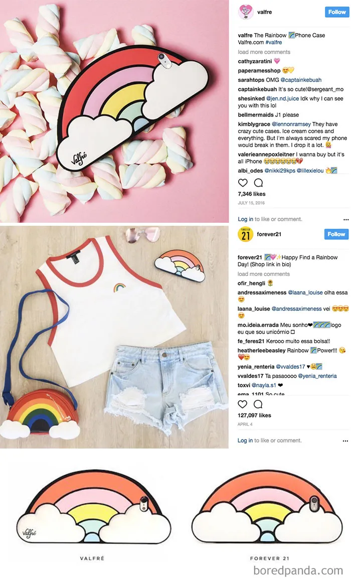Forever 21 Accused Of Blatantly Stealing Valfre Designs