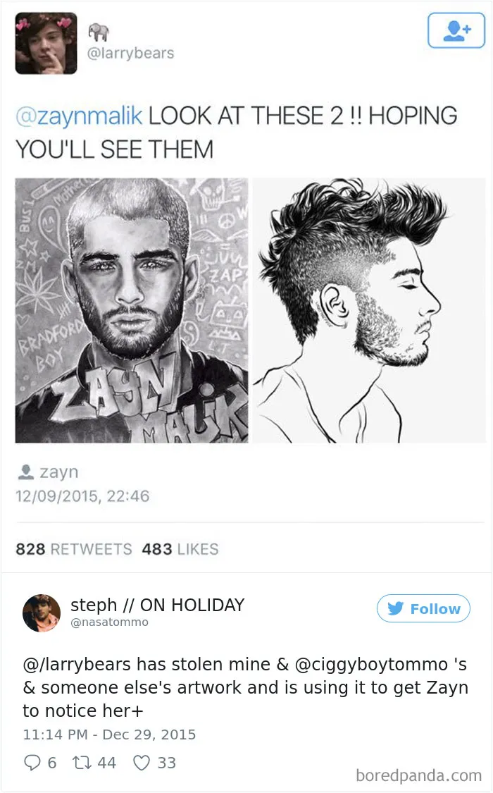 Art Thief Seeking Attention