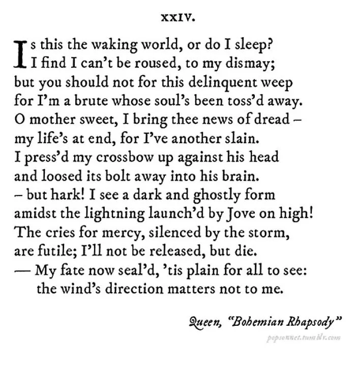 This Is How Popular Songs Would Look If They Were Created In Shakespearean Times
