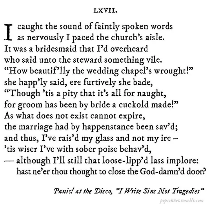 This Is How Popular Songs Would Look If They Were Created In Shakespearean Times