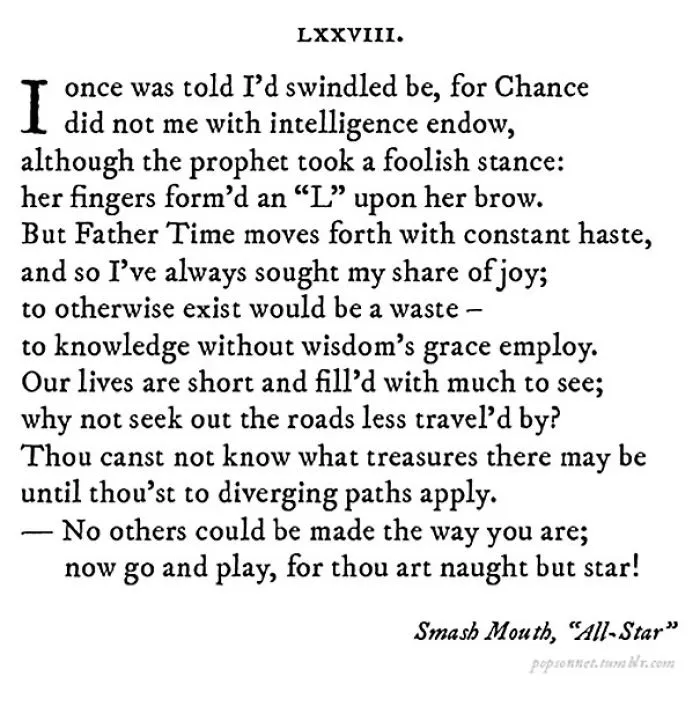 This Is How Popular Songs Would Look If They Were Created In Shakespearean Times