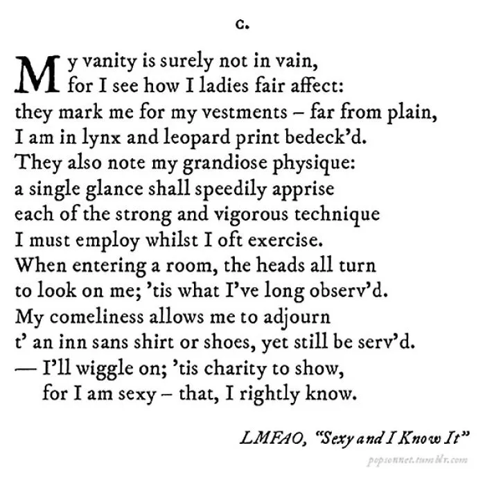 This Is How Popular Songs Would Look If They Were Created In Shakespearean Times