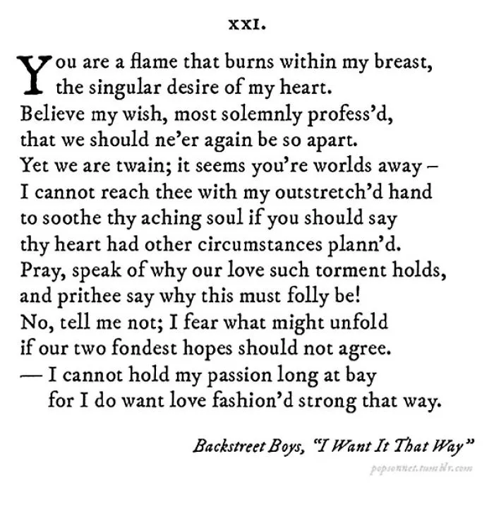 This Is How Popular Songs Would Look If They Were Created In Shakespearean Times