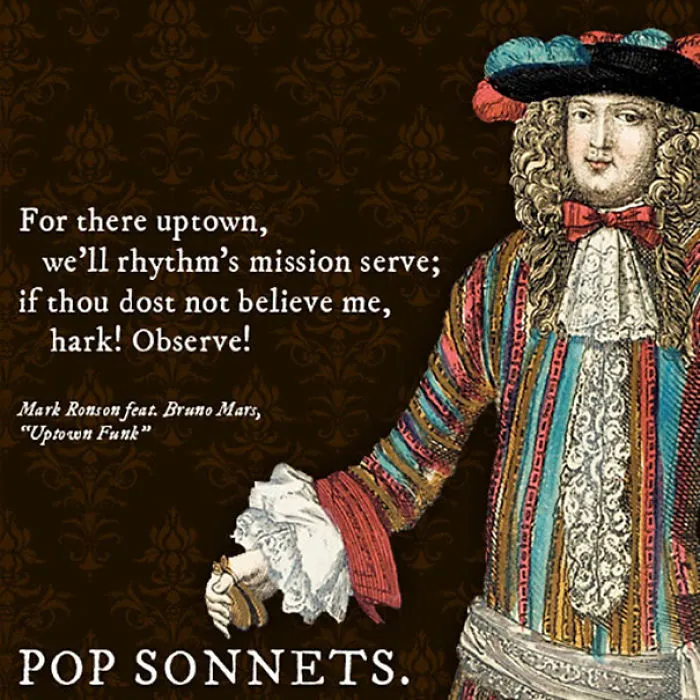 This Is How Popular Songs Would Look If They Were Created In Shakespearean Times