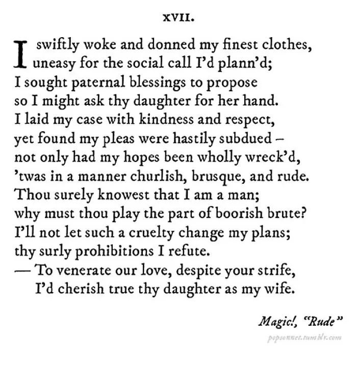 This Is How Popular Songs Would Look If They Were Created In Shakespearean Times