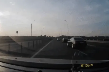 Mucha potra en un accidente de tráfico